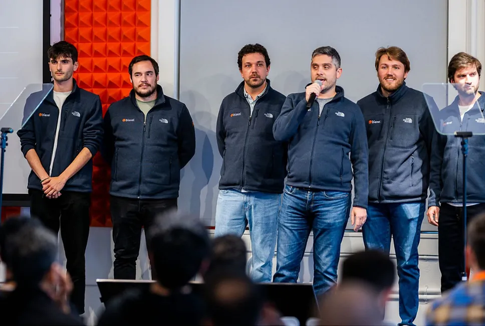 Blaxel founders Paul Sinai and the Blaxel team
