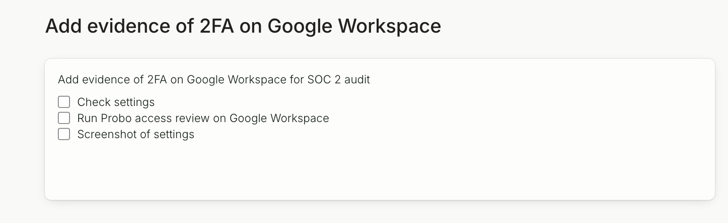 Add checklists to task descriptions screenshot